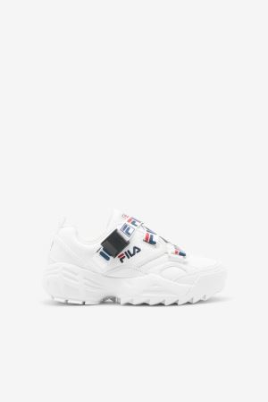 FILA Fast Charge Sneakers White / Navy / Red,Kids Shoes | CA.PATZIM075